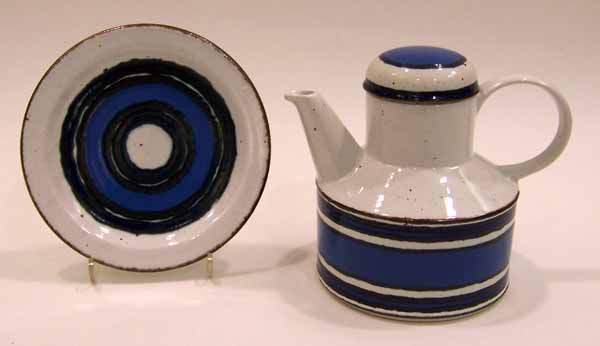 teapot & plate